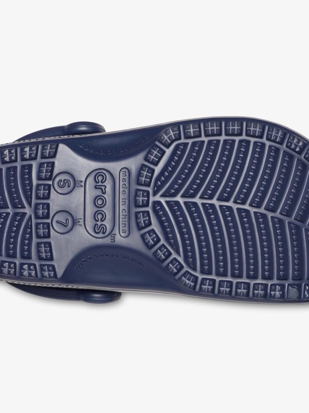 Unisex CROCS Classic Clog in Navy Men Sz. 8 Women Sz. 10 - Picture 4 of 8